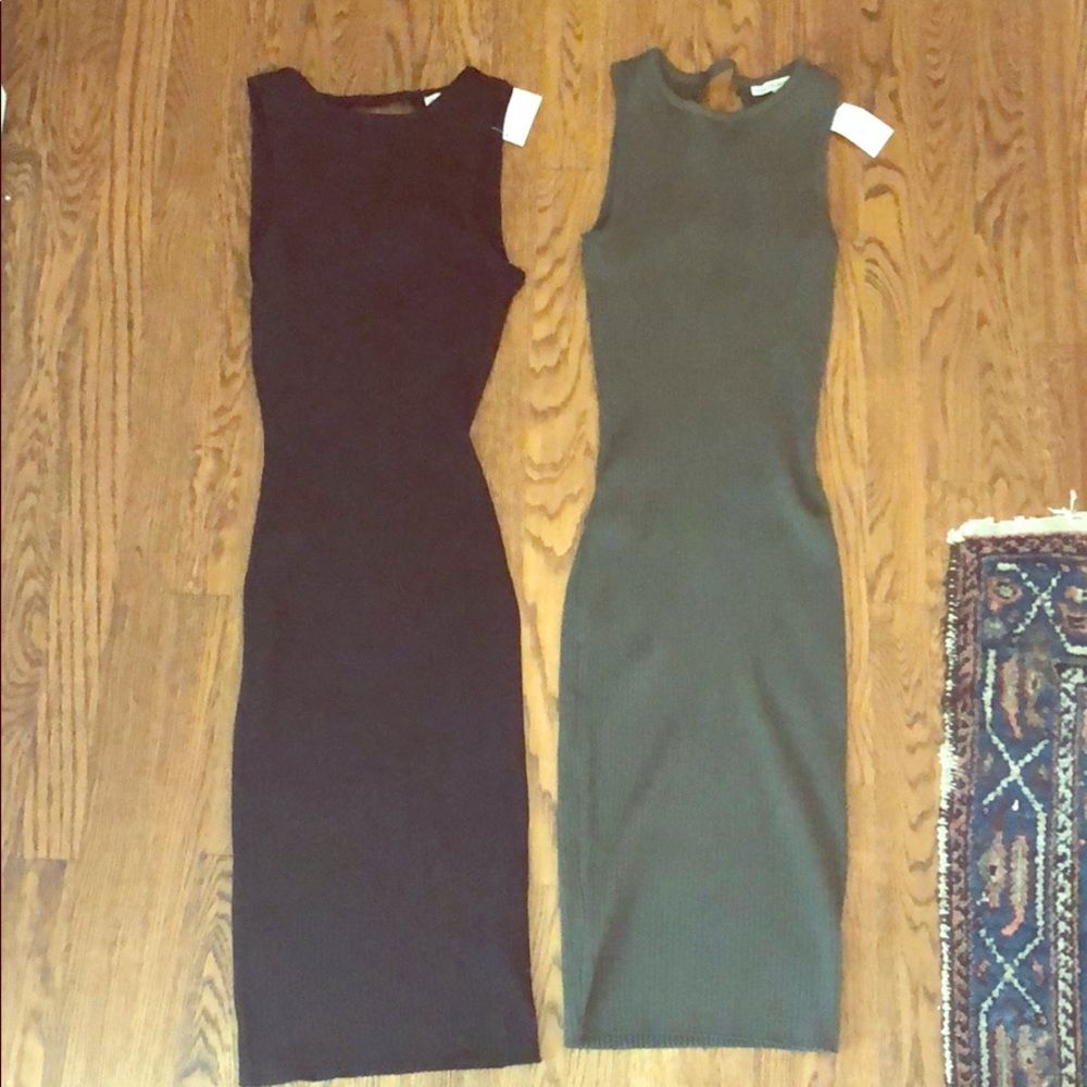 2 NWT Charlotte Russe Midi Dresses